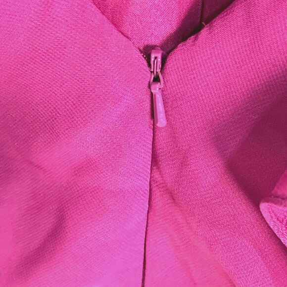 JJ’s House Orchid Ruffle V-Neck Mini Dress18-20 New Bridesmaid Formal Black Tie - Picture 7 of 12